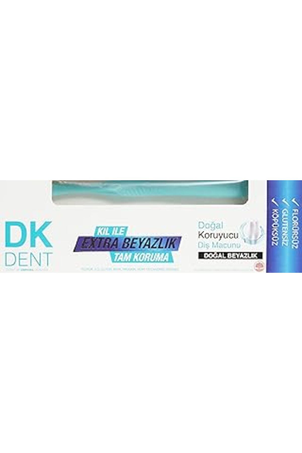 NETWORK ART Dkdent Klasik Florürsüz Doğal Diş Macunu 75 Ml Diş Fırçası Hediyeli