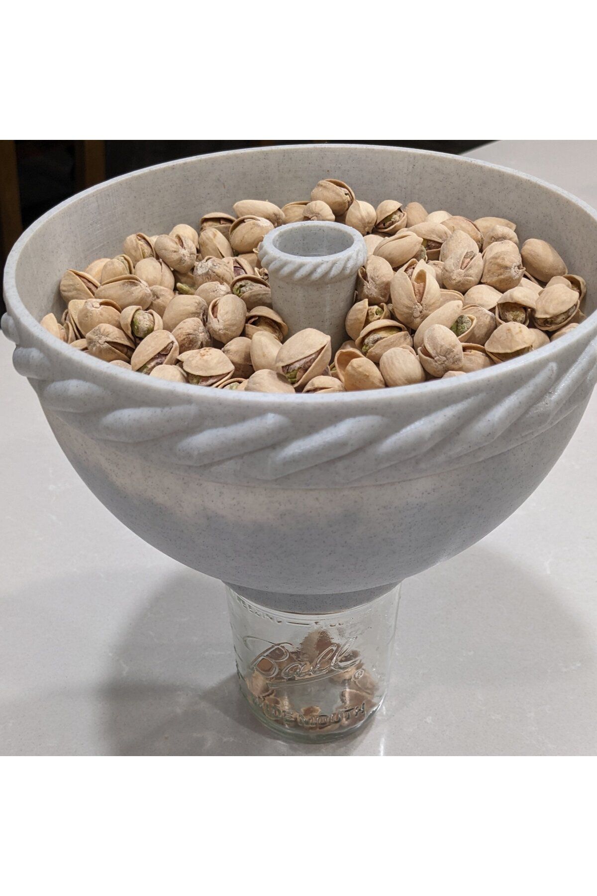 talaşoğlu Mason Jar Antep Fıstığı Kasesi