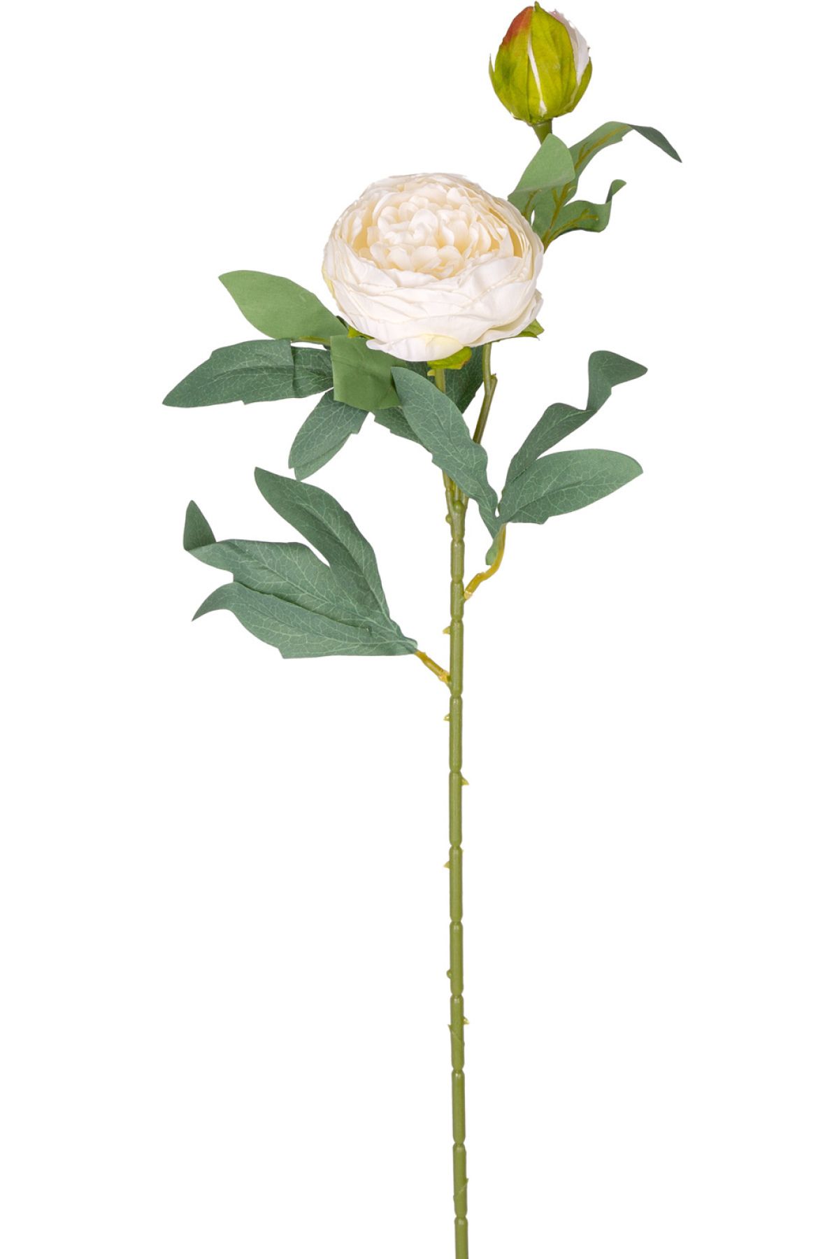 Elioure Beyaz Şakayık Yapay Çiçek, 65 cm, doğal ve şık dekorasyon seçeneği