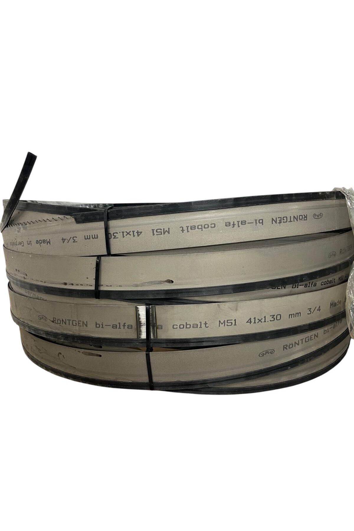 Röntgen Yayınları Röntgen 6x41x1,3 Bimetal Şerit Testere 4/6 Diş -Almanya'nın İncisi-1. Kalite M-42