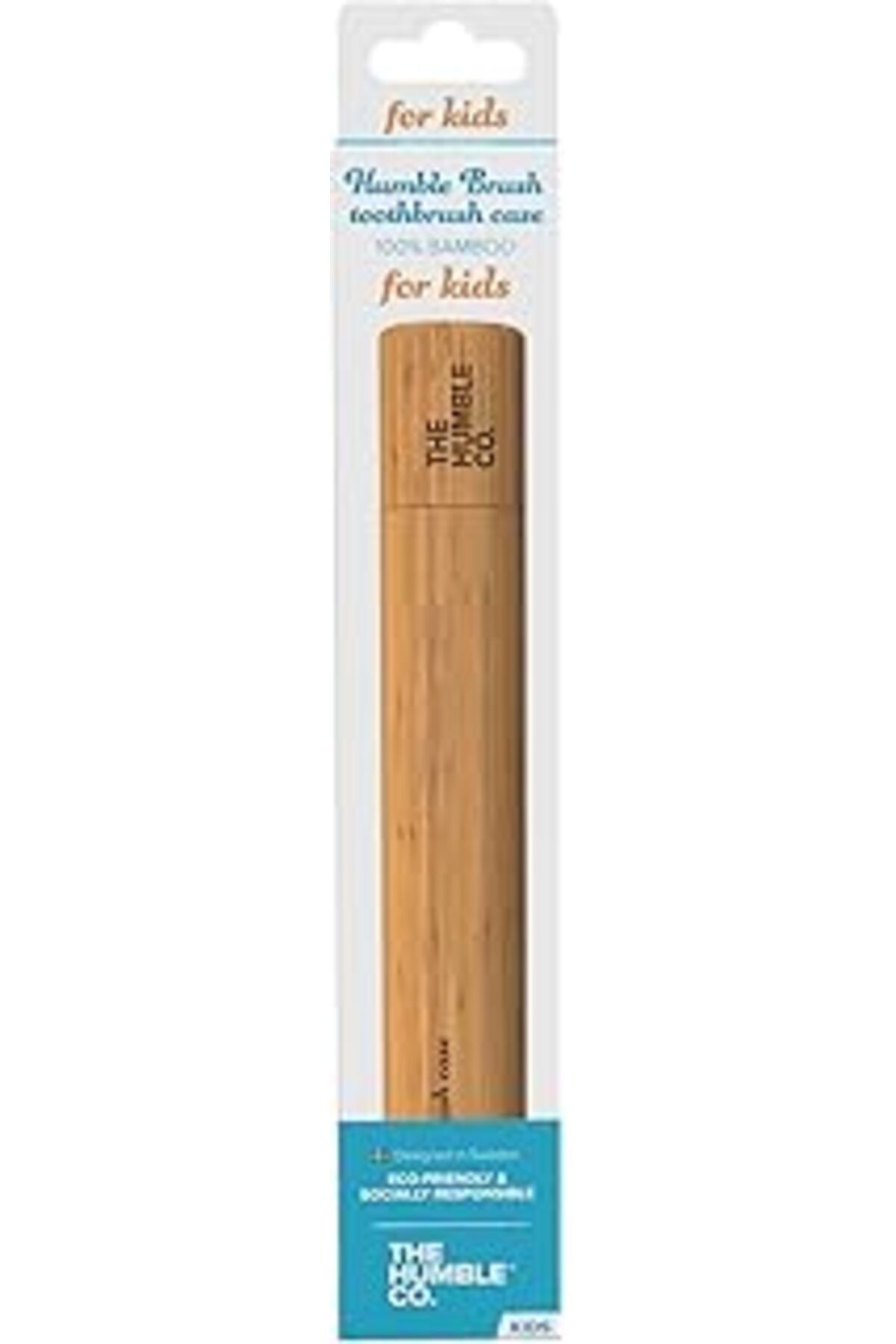 Pazarcan The Humble Co. Çocuk Diş Fırçaları Için Bambu Koruma Kabı 1 Paket