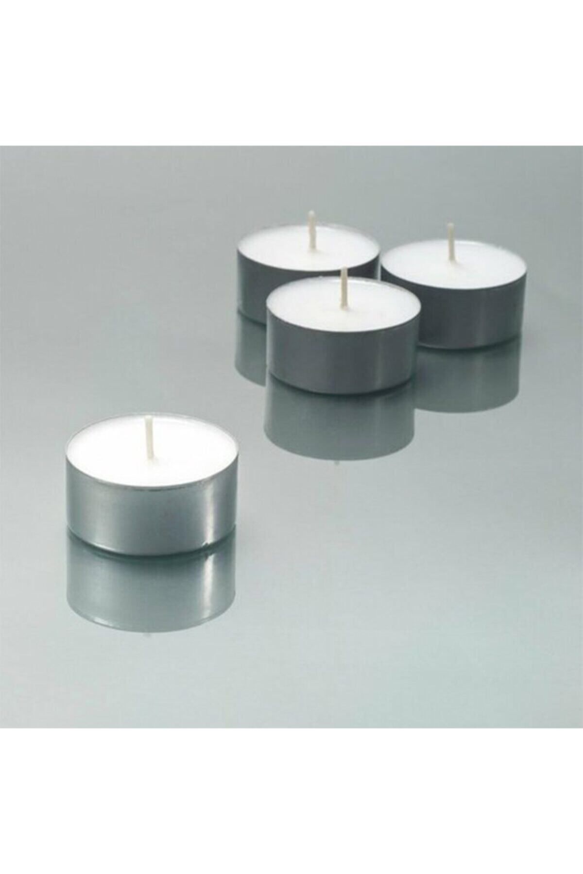 Elioure Beyaz Tealight Mum 10'lu Paket, Sıcak Atmosferler İçin Güzel Seçenek