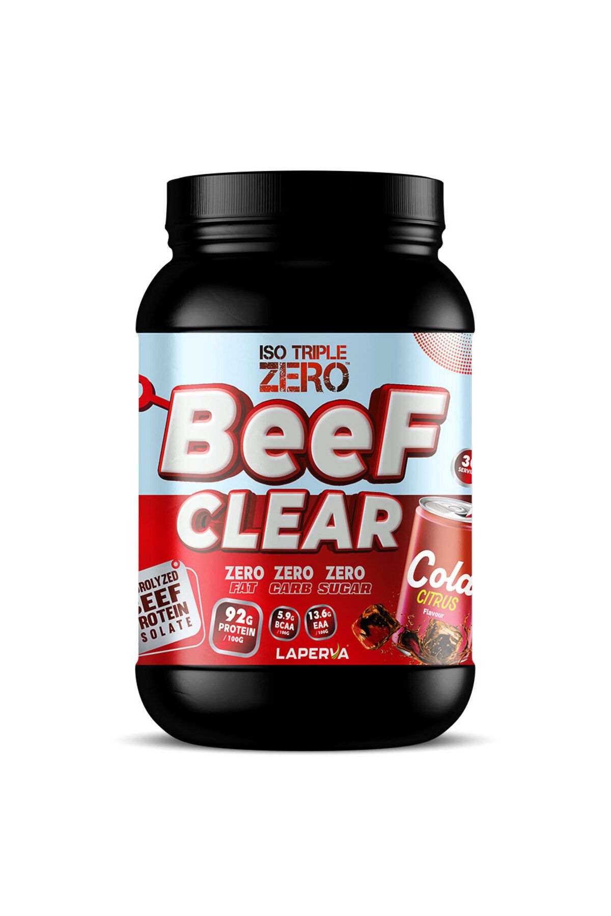 Laperva-Iso Triple Zero Beef Clear Cola 930Gm 1