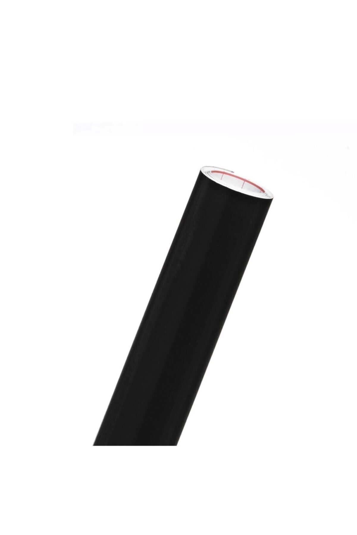 Elioure 30cm x 1mt Mat Siyah Mobilya Kaplama Folyosu, şık ve dayanıklı yüzey sağlar.