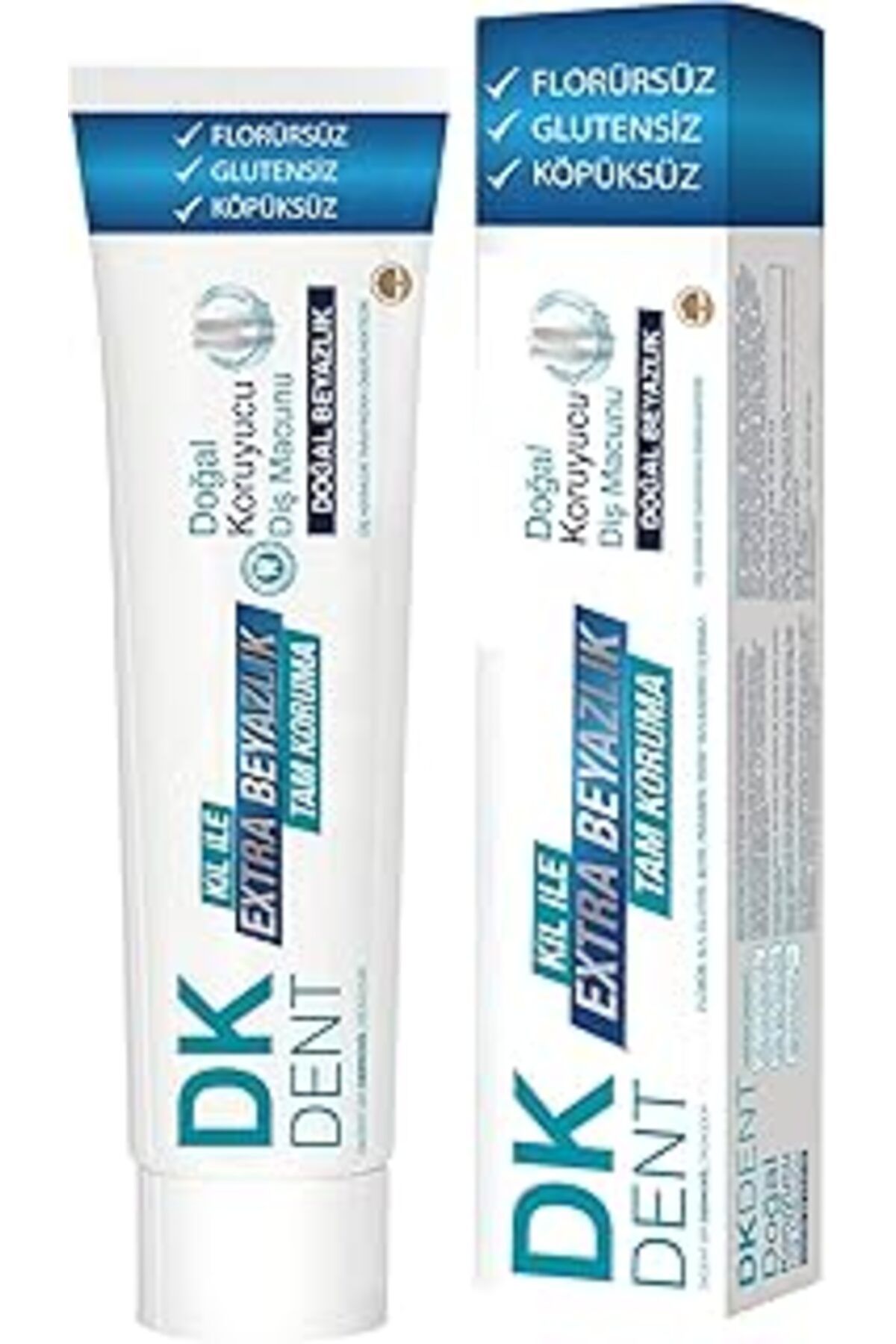 TBSProjects Dkdent Klasik Florürsüz Doğal Diş Macunu 75 Ml