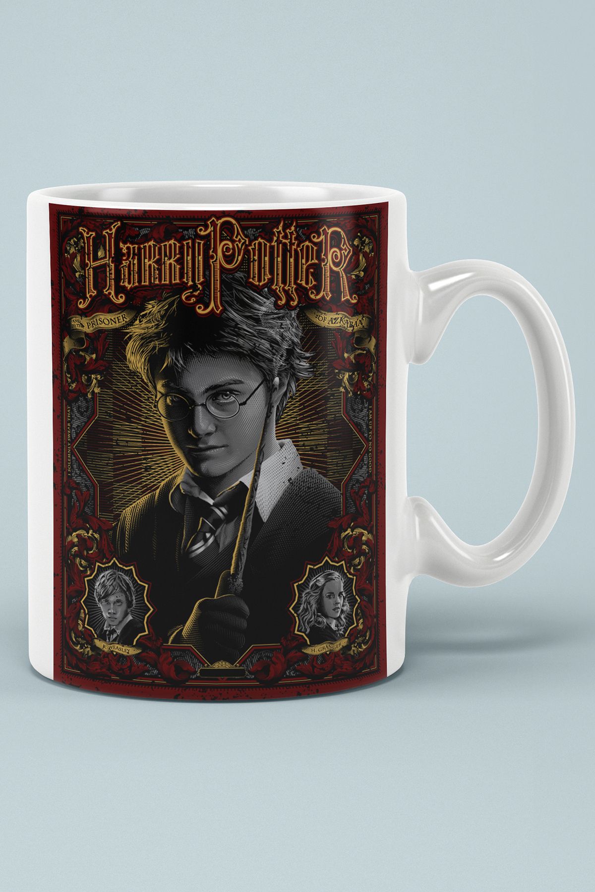 BİBANAPROMOSYON Harry Potter Baskılı Kupa Bardak