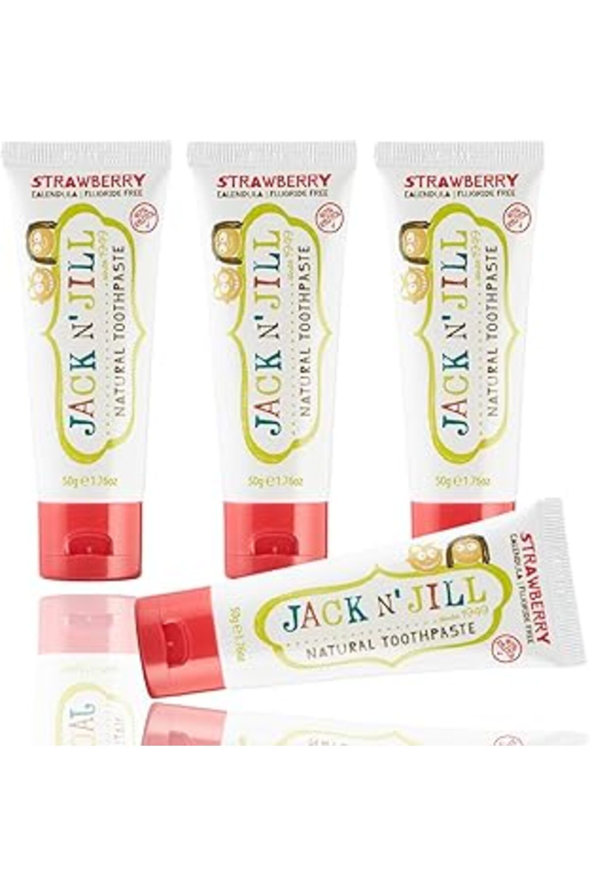 TBSProjects Jack N'Jill N Çilek Diş Macunu Doğal Bio-Aroma 50 G – 4