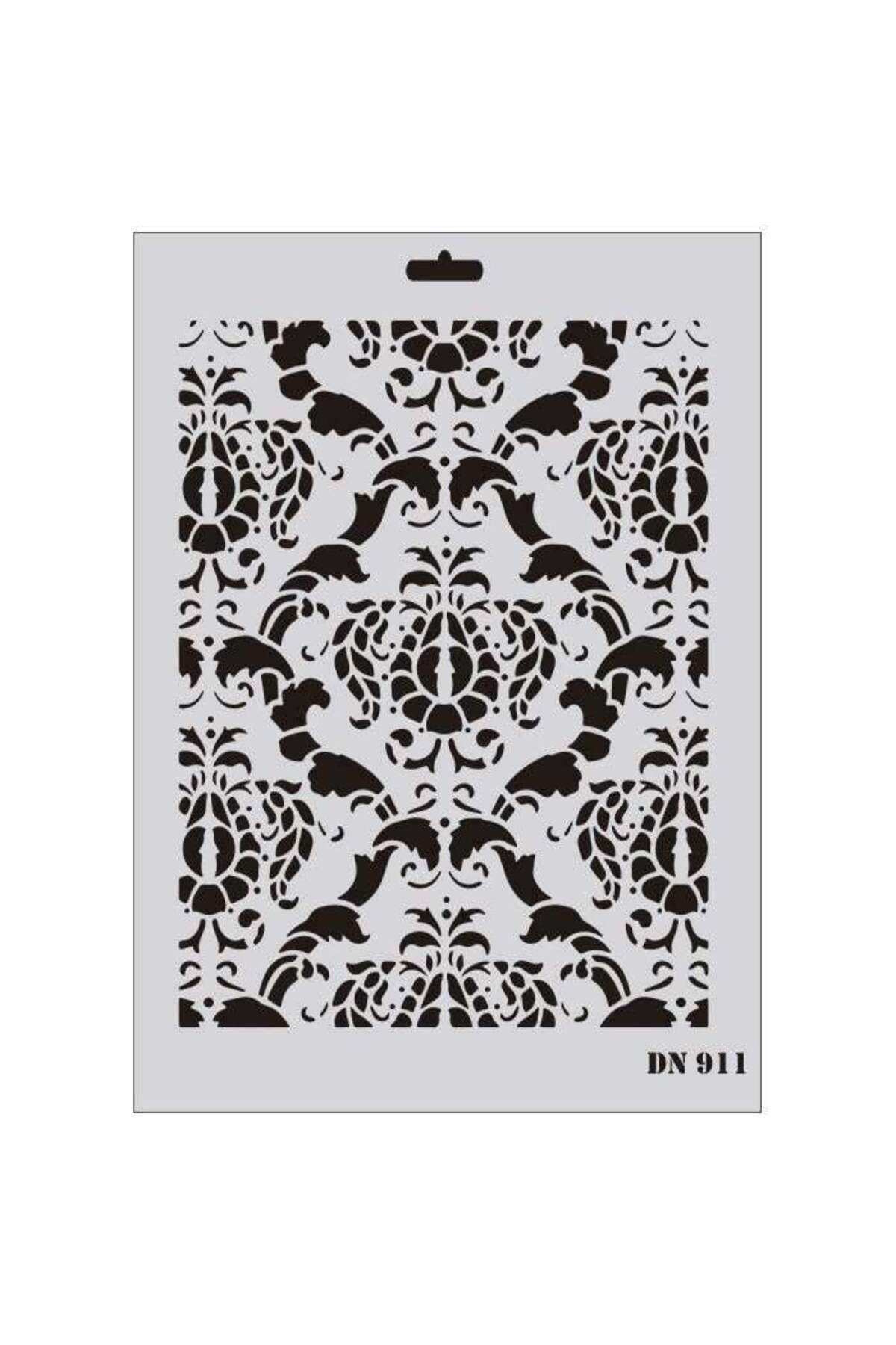Modafiks Rich Dantel Seri DN-911 Stencil 35x25 cm