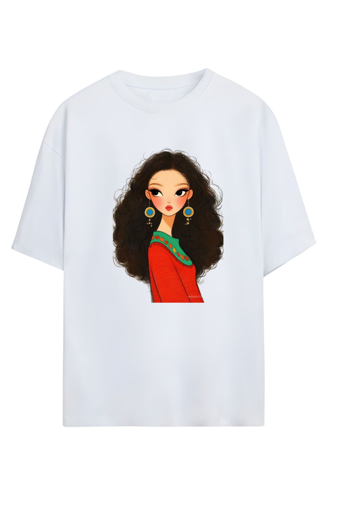 MAGORS GraffTee Unisex %100 Organik Pamuk Bisiklet Yaka Illustrasyon Baskılı Özel Tasarım T-shirt