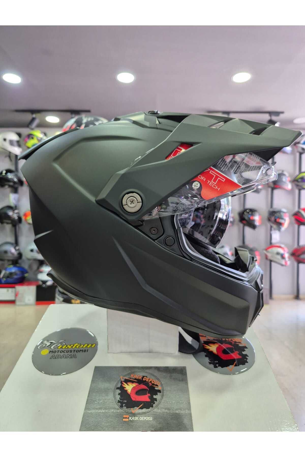 Caberg TANAMI MAT BLACK(Mat Siyah)Kapalı Kask