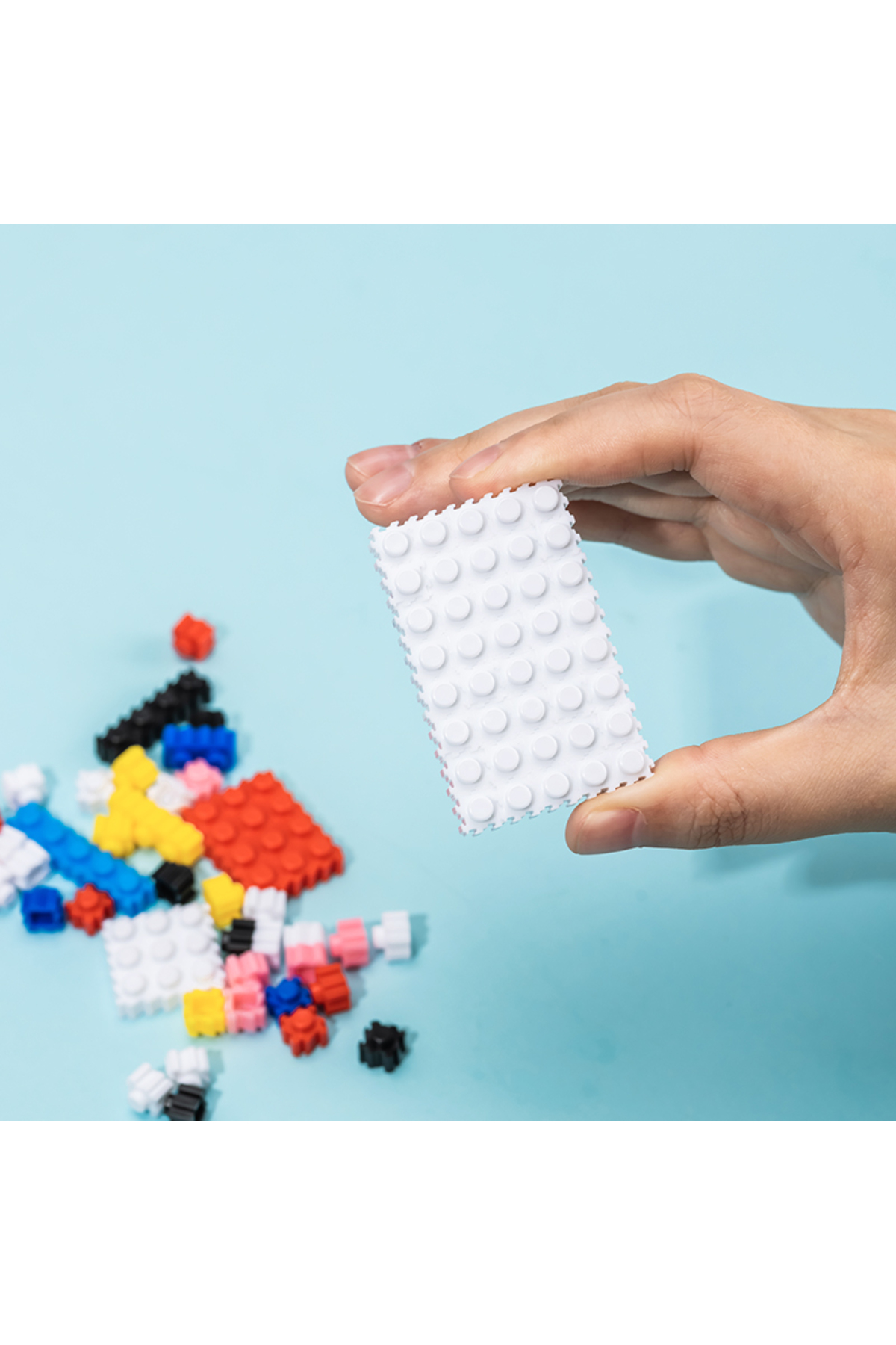 EH736 بلوکهای ساختمانی ۳۹۹ تکه، بستهٔ کمکی – ایدهآل برای بازی خلاقانهٔ ساختوساز در حوزهٔ STEM