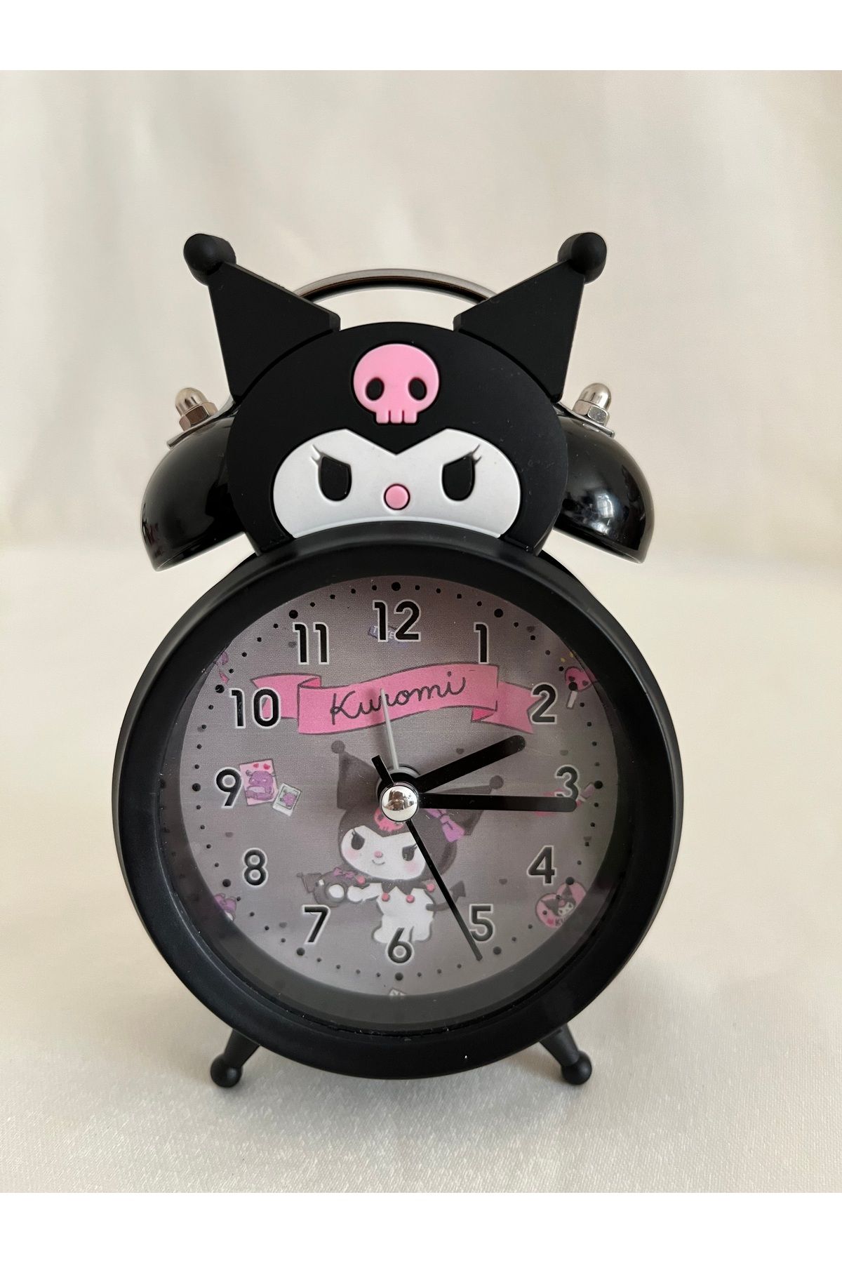 PRLY Kuromi metal masa saati