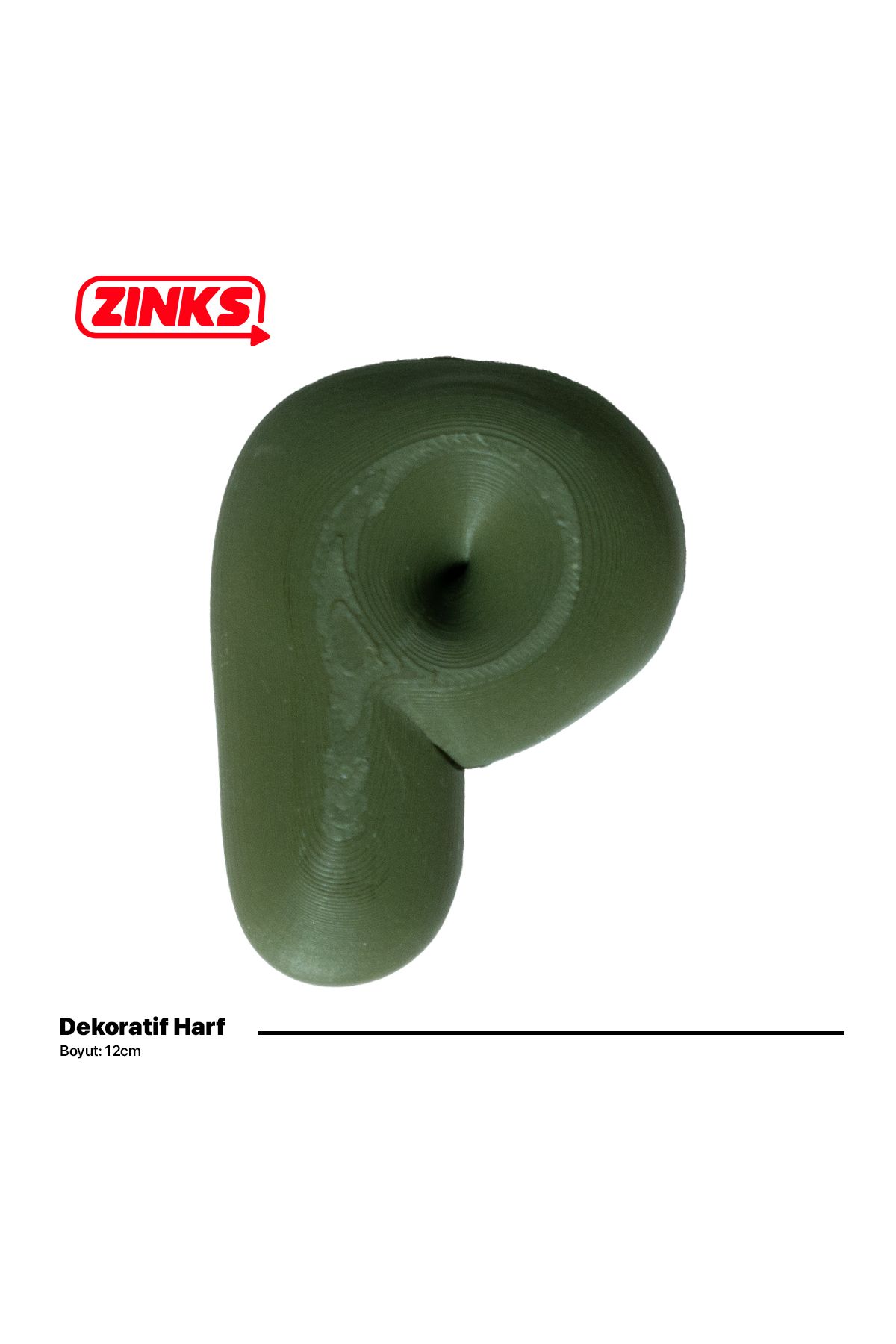 Zınks Store Kişiye Özel İsim & Harf Duvar Dekor