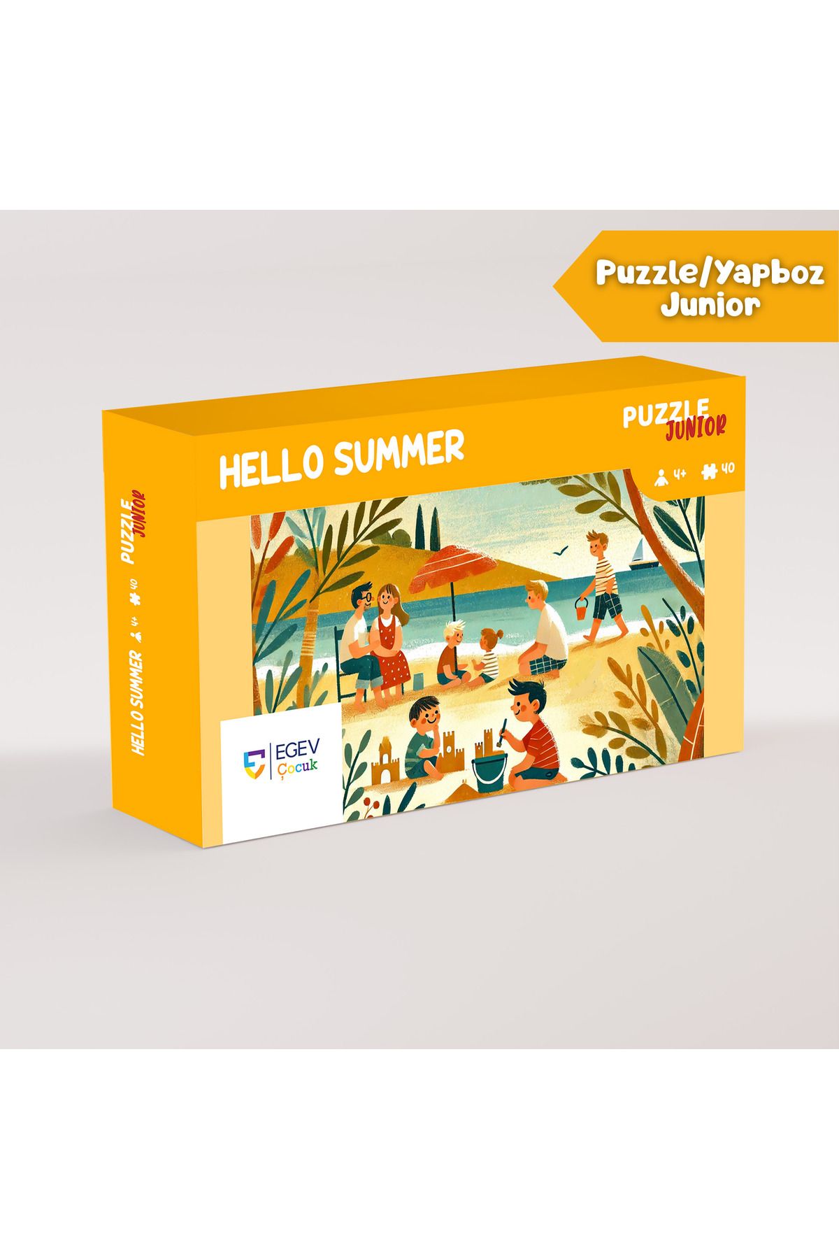 EGEV ÇOCUK Hello Summer Puzzle Junior