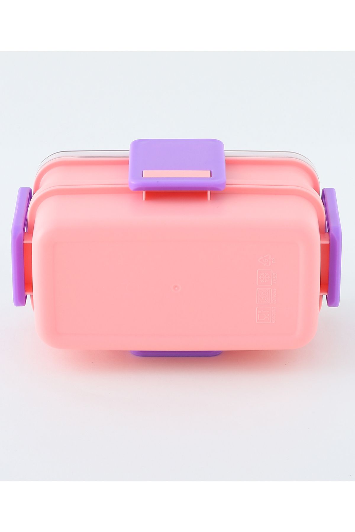 Fab N Funky-Unicorn Themed Lunchbox, Two Layers, Compact, Lightweight, 3 Years+, 18.5 x 10.8 x 11.1 cm - Pink 7