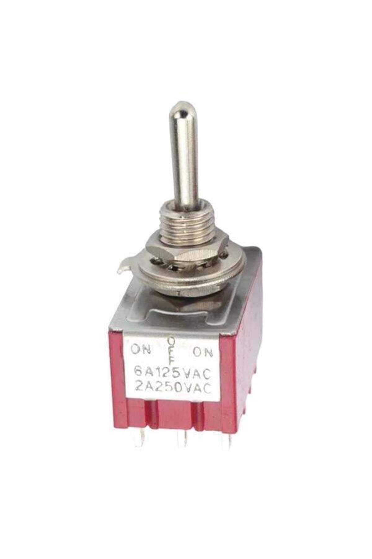 Zayla IC-148D On-Off-On Ø6mm MTS-403 12P Toggle Switch