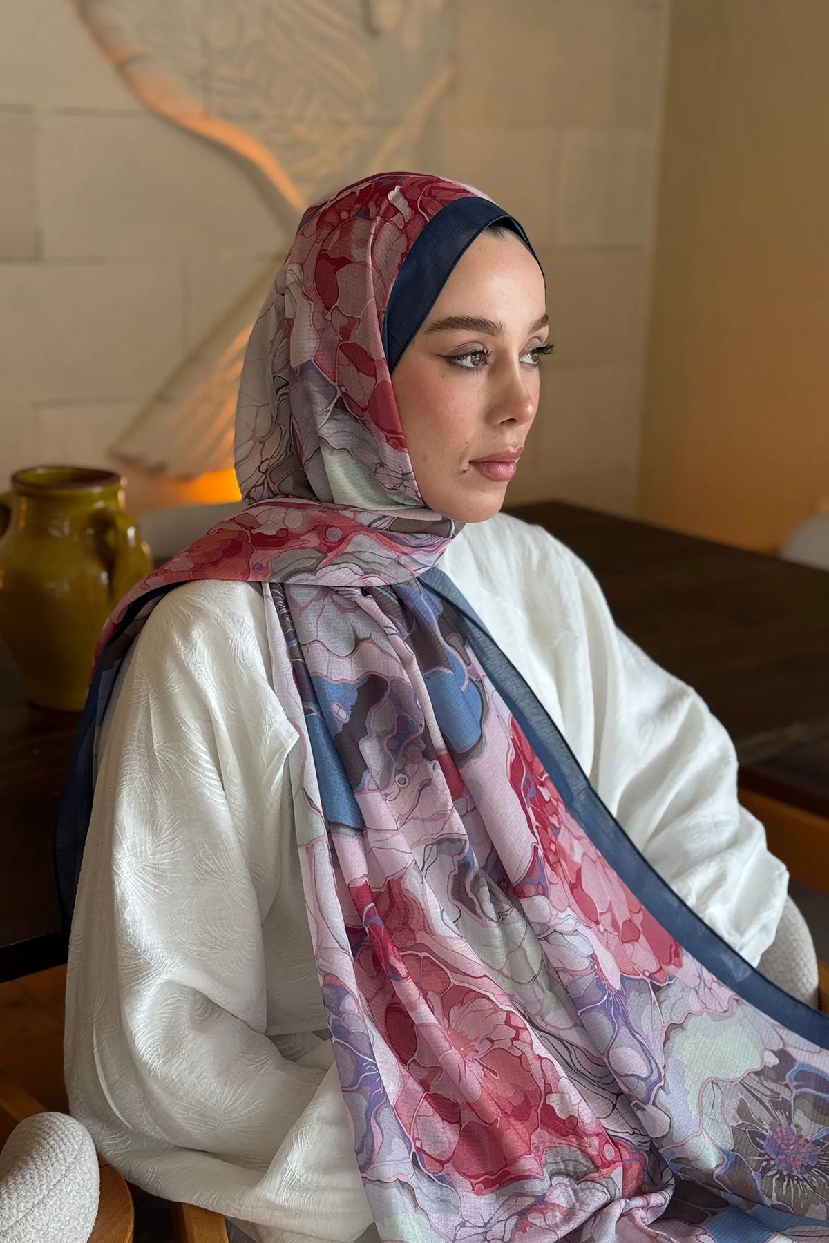 Tesettür Diyarı Alice Desen Lina Şal