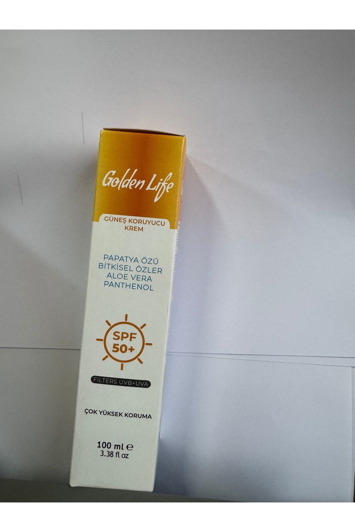 GOLDEN LİFE Güneş kremi 50+