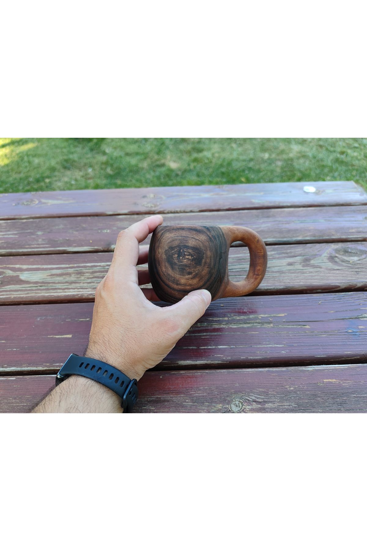 Nekose El Yapımı Ceviz Ağacı Kuksa