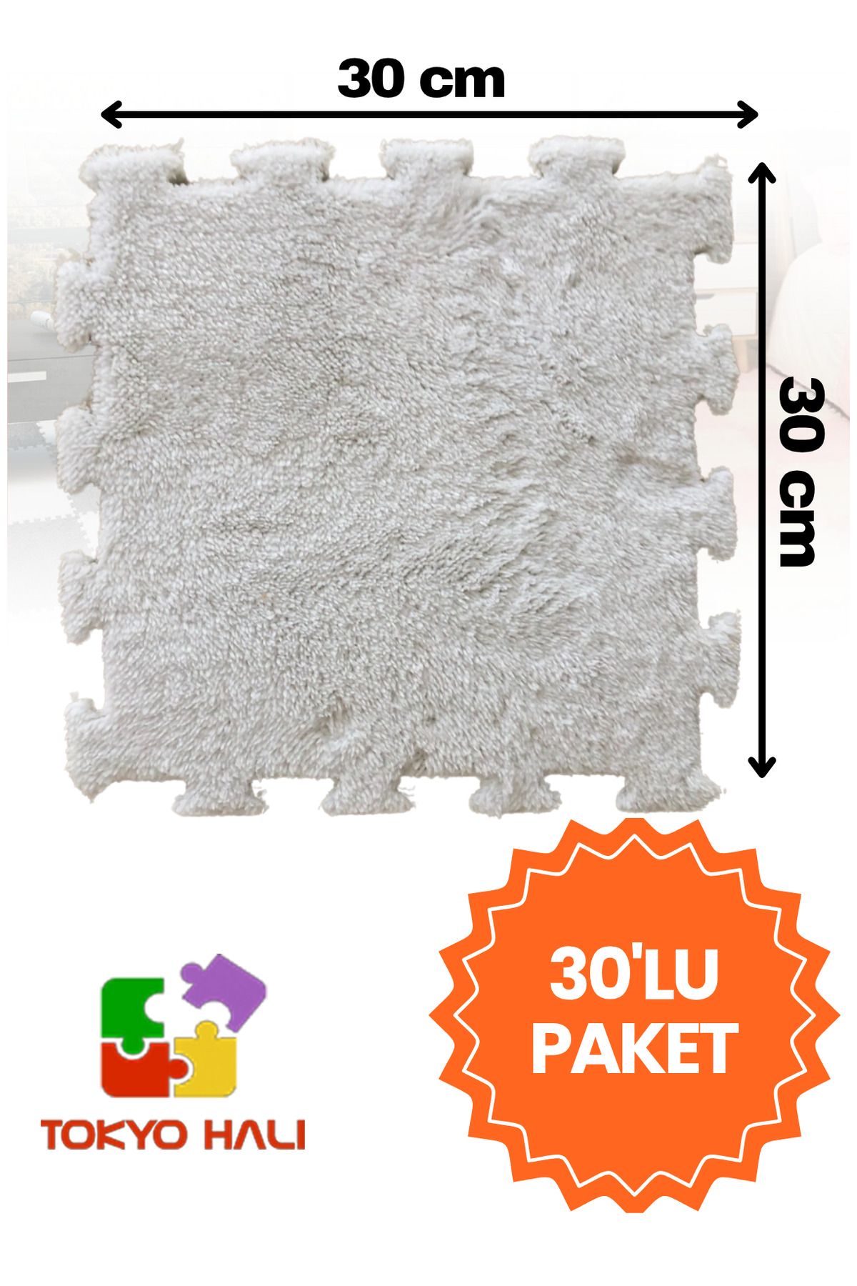 Tokyo Halı Puzzle Halı, Kendi Tasarımını Oluştur, Yapboz Halı, Peluş Halı