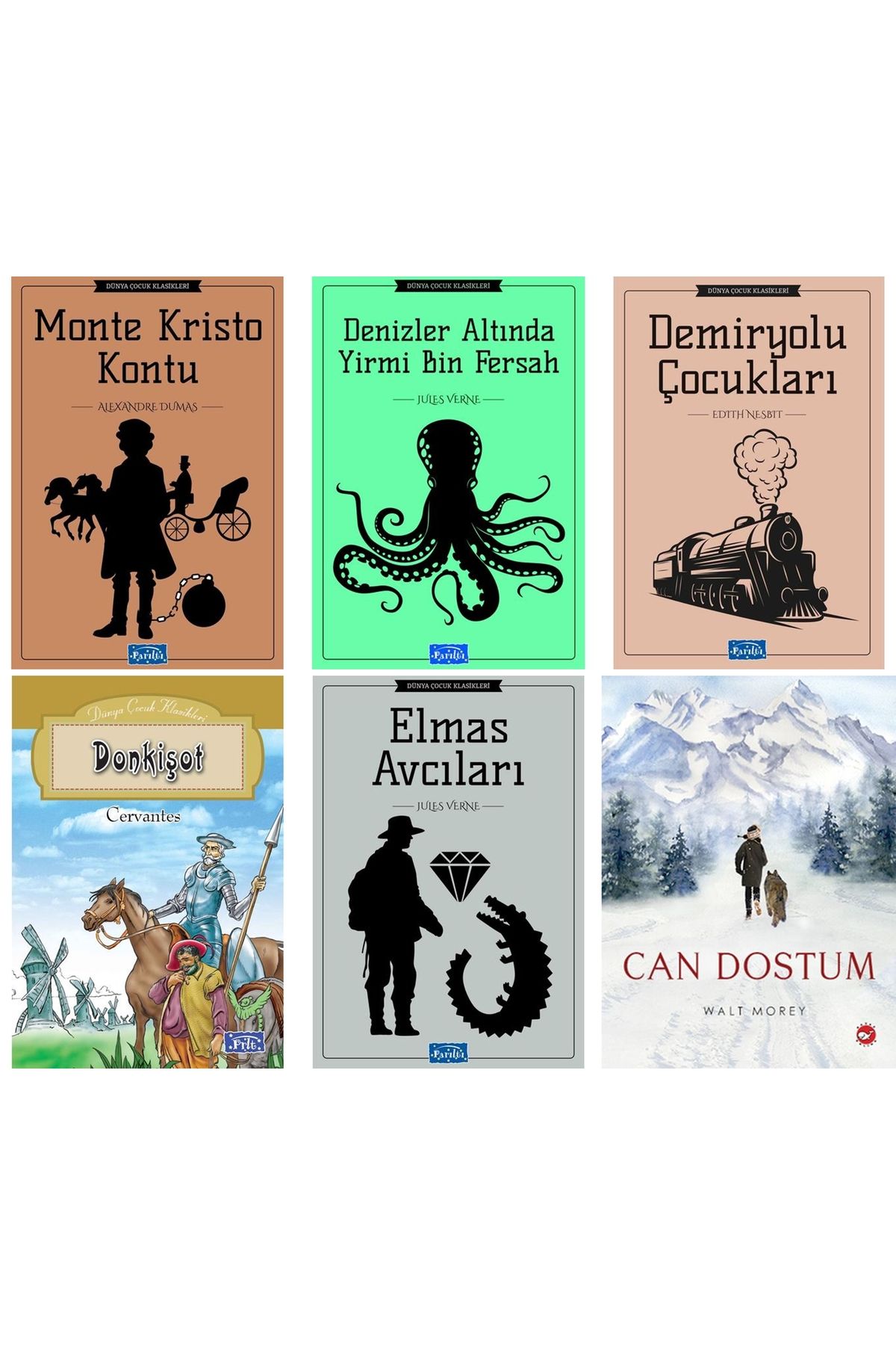 Beyaz Balina Yayınları beyaz balina yayınları can dostum 6 kitap set