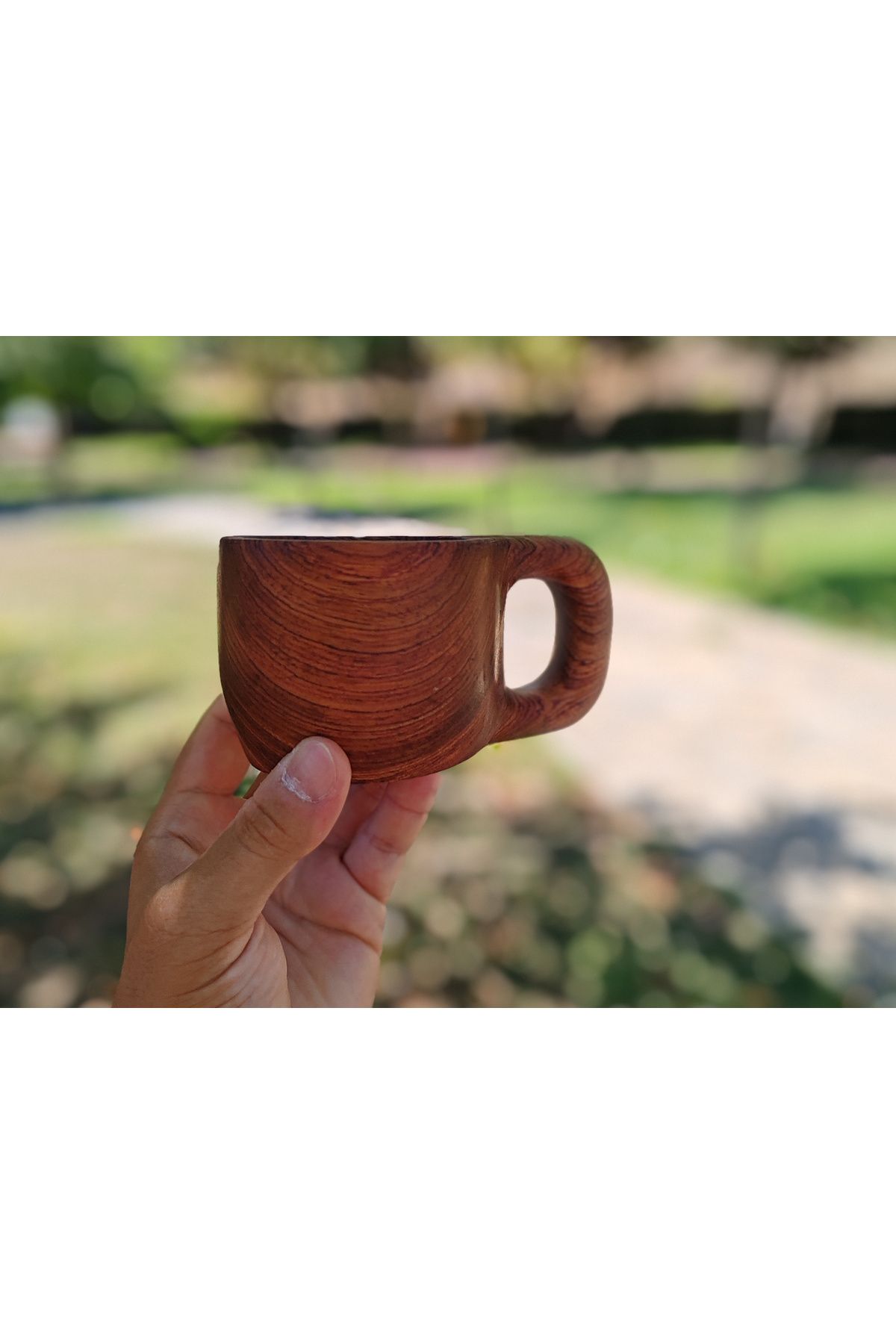 Nekose El Yapımı Gül Ağacı Kuksa