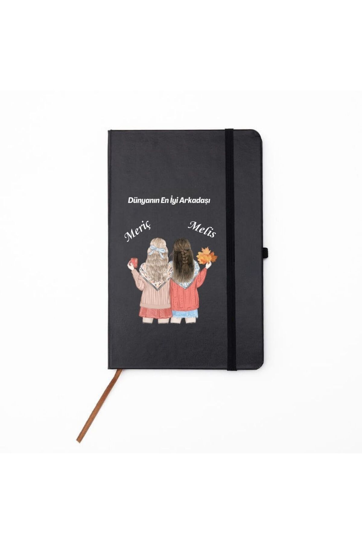 Çılgıntrend-Notebook with Special Name Written Design for Friends 3