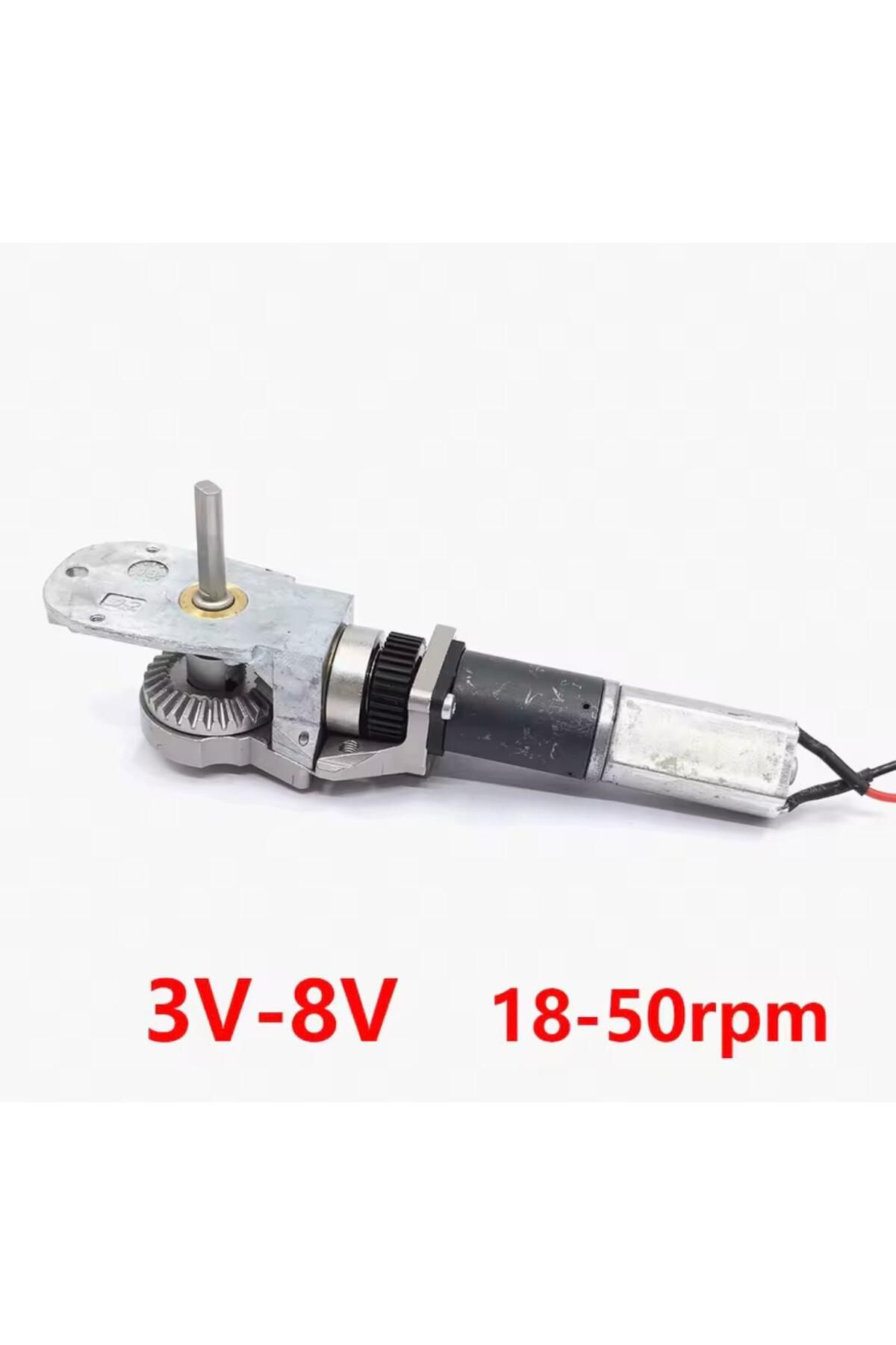 Dikeyeksen l-şekilli dikey çıkış mili mikro 16mm dişli motor yüksek tork motoru