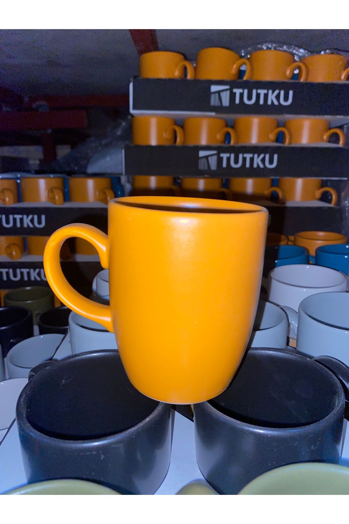 Tutku MAT RENK KUPA BARDAK HEDİYELİK