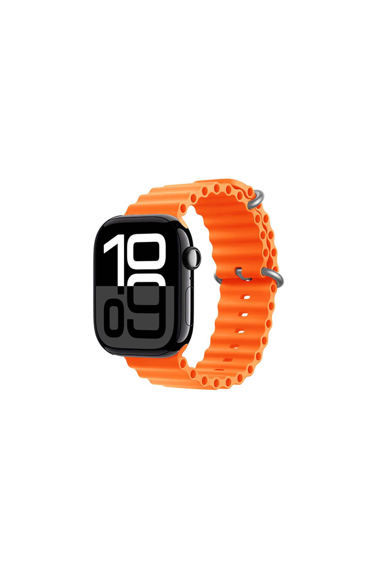 MAKSTECHNOLOGY Watch 7 45mm Uyumlu KRD-75 Uyumlu MKST Kordon-Turuncu