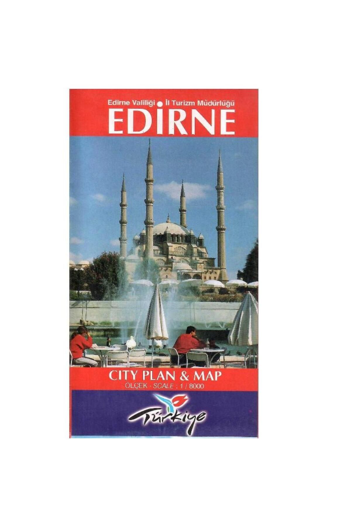 Kişisel Yayınlar Edirne Kent Planı City Plan (Harita Map)