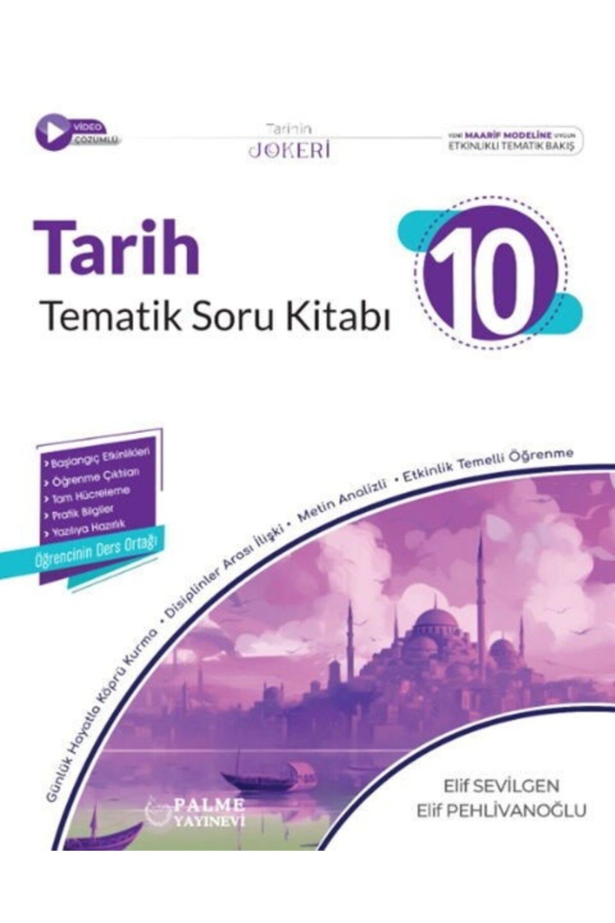 Ankara Kitap Merkezi 10. Sınıf Tarih Tematik Soru Kitabı Palme Yayınları