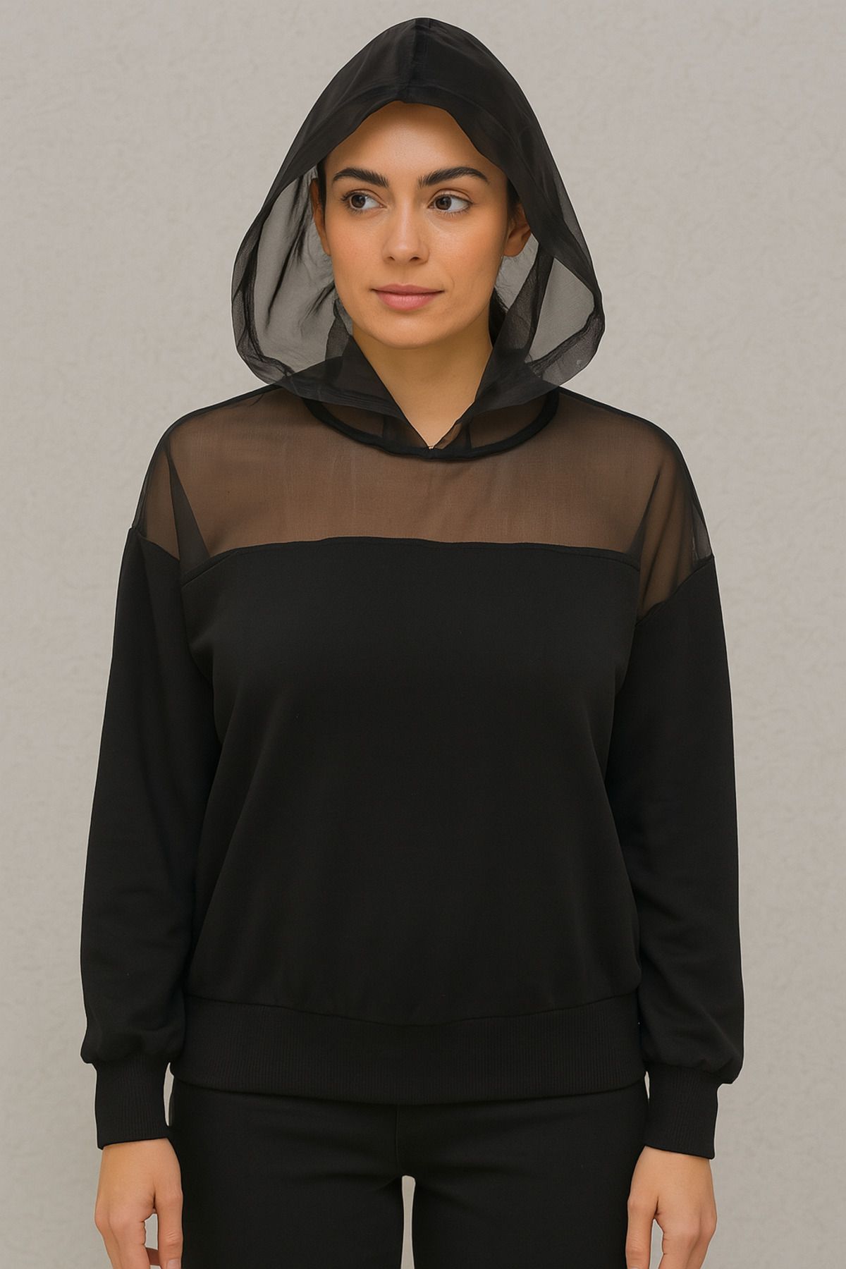 vexillum ORGANZE VE 2.İPLİK Kapüşonlu Sweatshirt