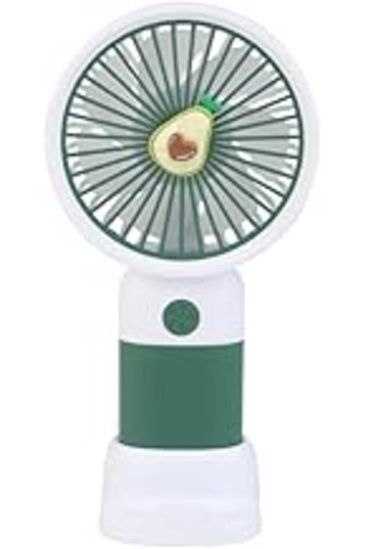 Qedii Mini Vantilatör, Şarjlı Masaüstü Vantilatör, Taşınabilir 8000 Rpm El Fanı, Ergonoik Tasarım, Sessiz