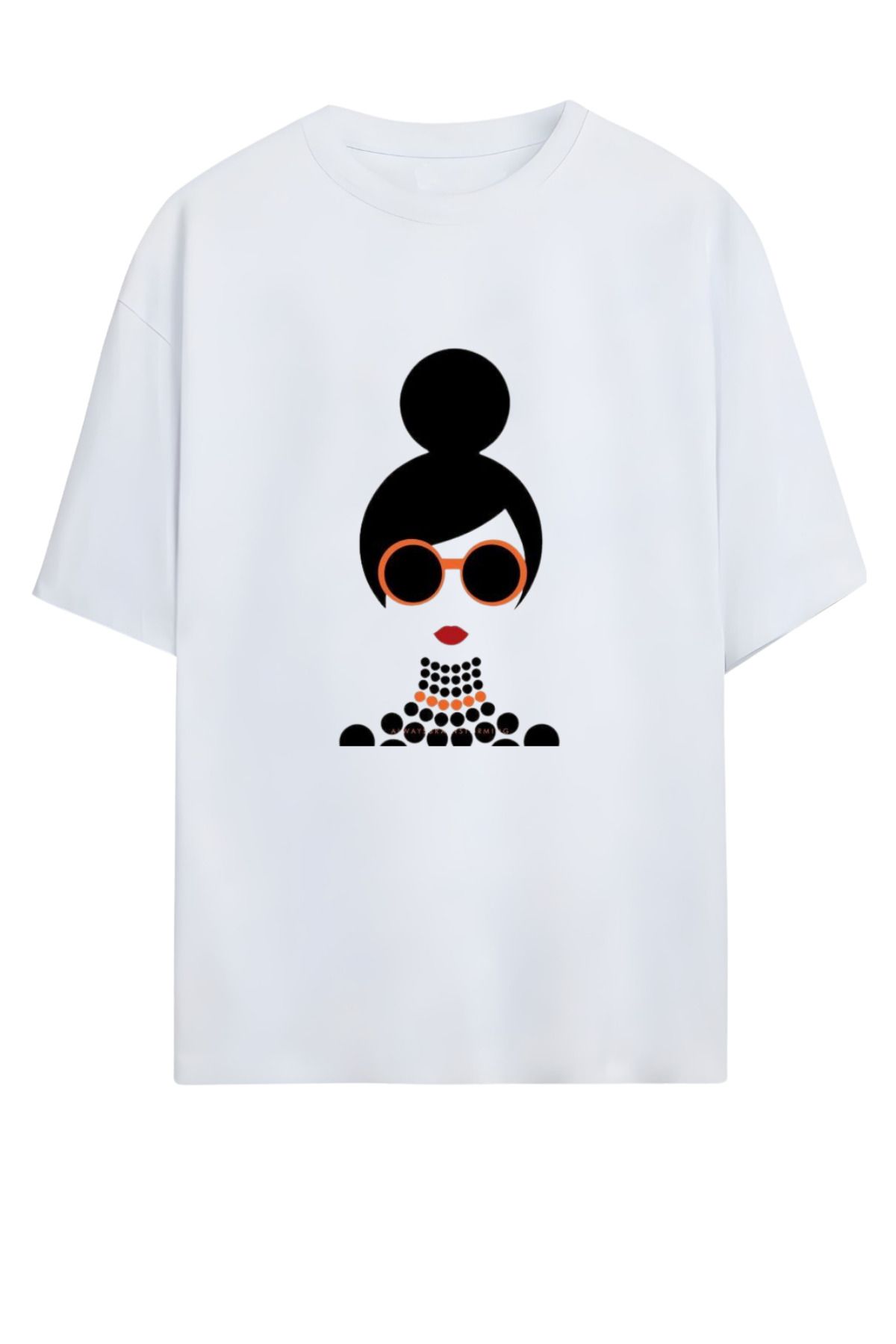 MAGORS GraffTee Unisex %100 Organik Pamuk Bisiklet Yaka Illustrasyon Baskılı Özel Tasarım T-shirt