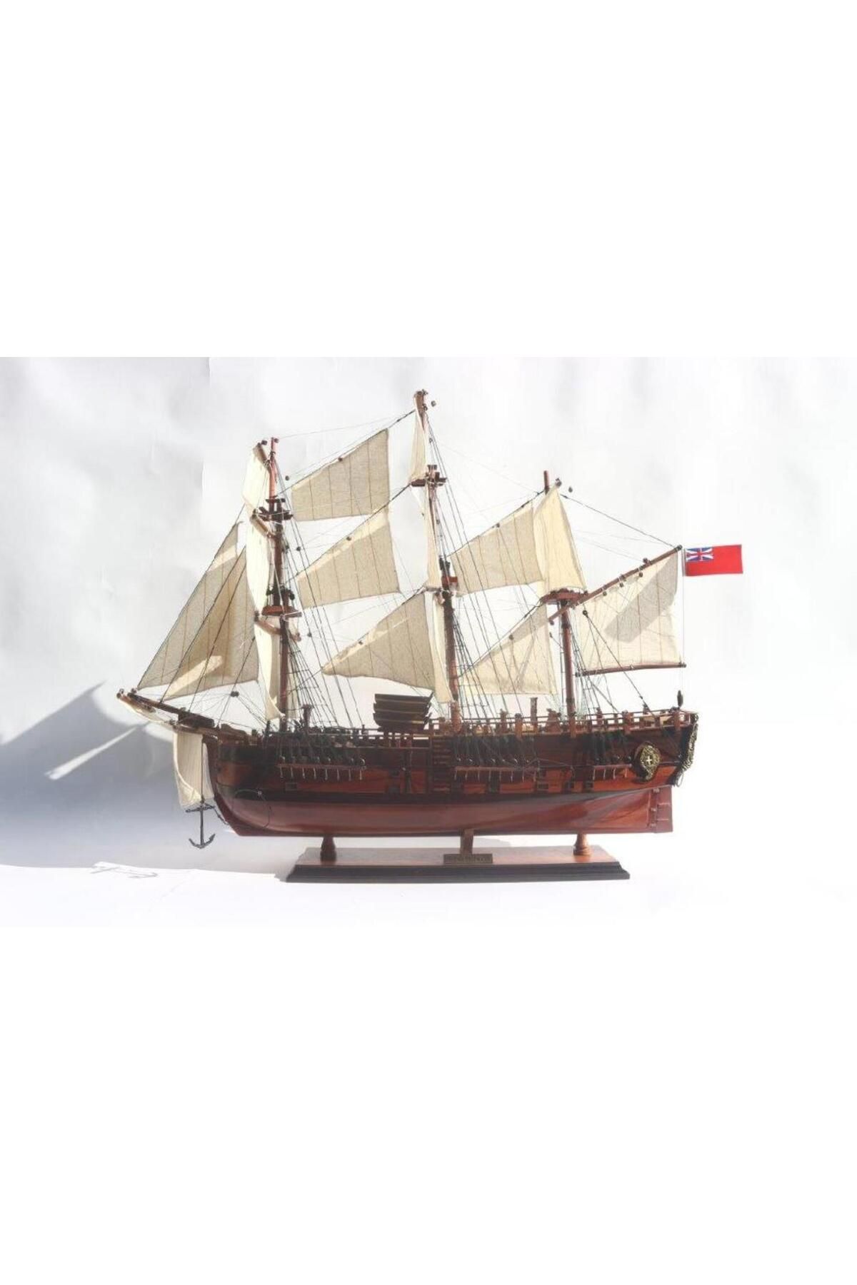 Vietnam gemiler DENİZCİLİK GRUBU-Vietnam Gemiler-HM BARK ENDEAVOUR-76x18x78 CM-JTS0006W-80
