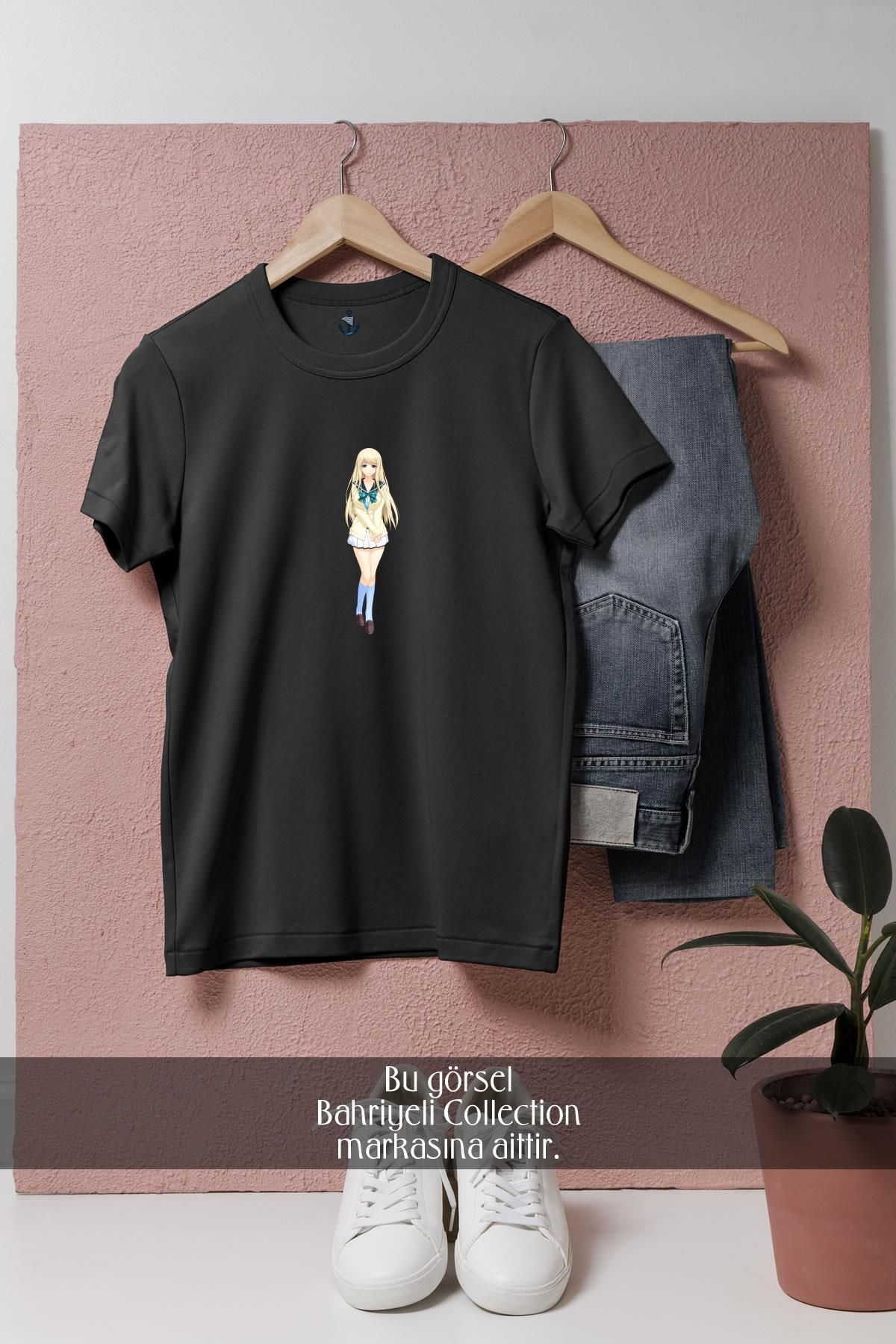 Bahriyeli Collection Oversize Lovely X Cation Pretty × Catıon Desktop Tasarımlı Unisex T-Shirt