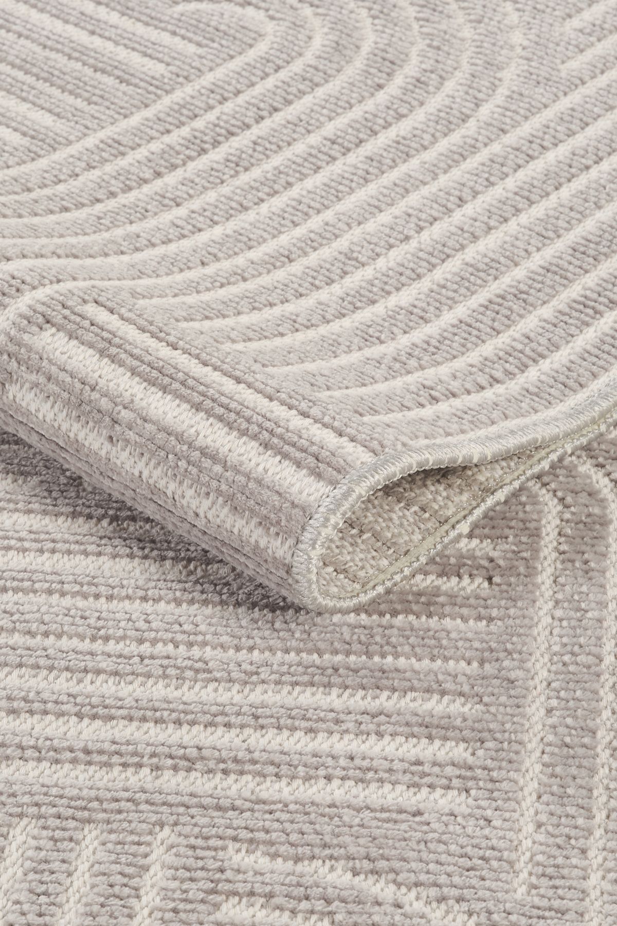 ModaLisaHome Yıkanabilir Kaymaz Taban Antialerjik Gri Salon Yolluk Koridor Çocuk Halısı 339 Nora Kilim