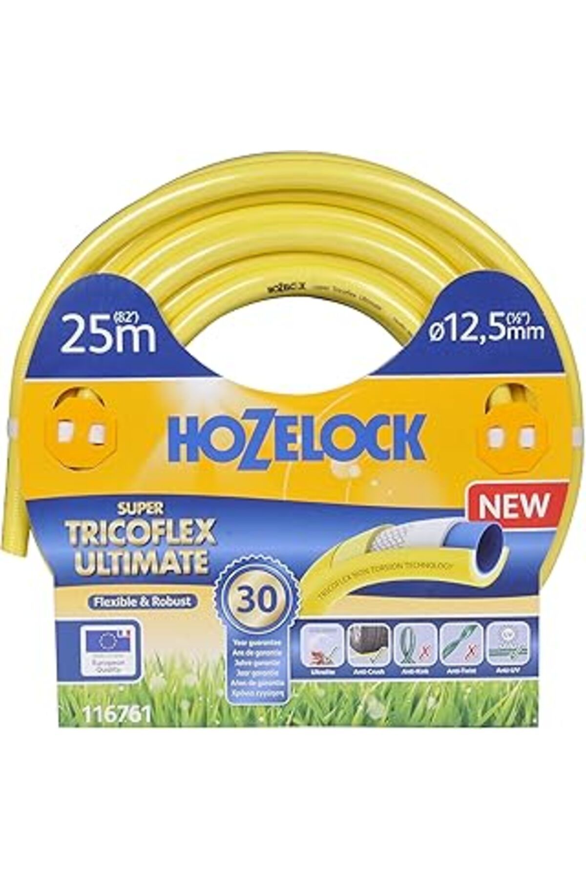 Pazarcan Hozelock 116761 25 M 1/2" Super Tricoflex Ultimate Hortum