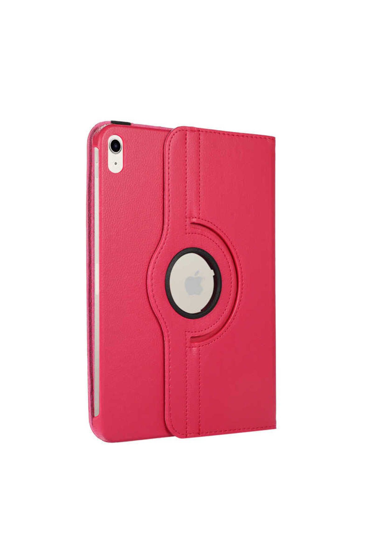 Coolacs Apple iPad A16 11.Nesil (A3354-A3355) 360 Dönebilen Pu Deri Standlı Tablet Kılıfı