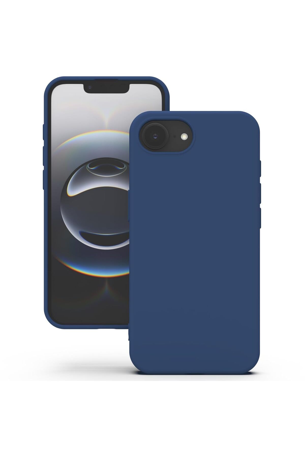 Coolacs Apple iPhone 16E ile Uyumlu Telefon Kılıfı Kadife Iç Yüzey Soft Tasarım Lansman Kılıf
