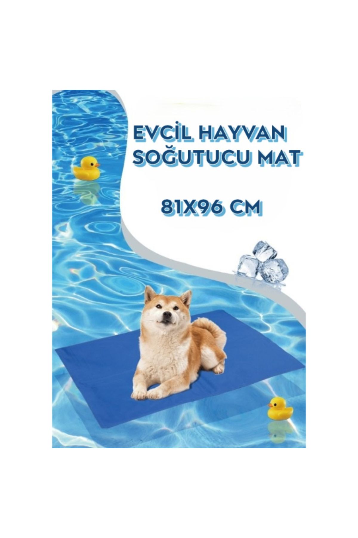 TTT Evcil Hayvan Soğutucu Yatak Mat 81x96 cm
