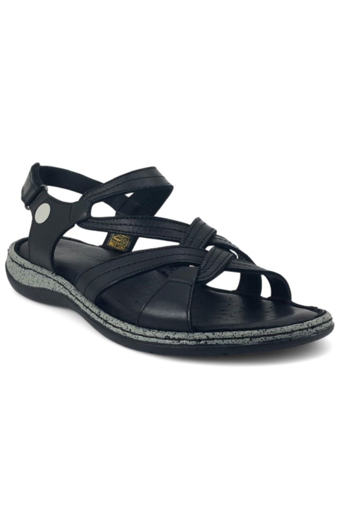 Mammamia D25YS-2530 Mammamia Deri Ortopedik Taban Sandalet Ayakkabı