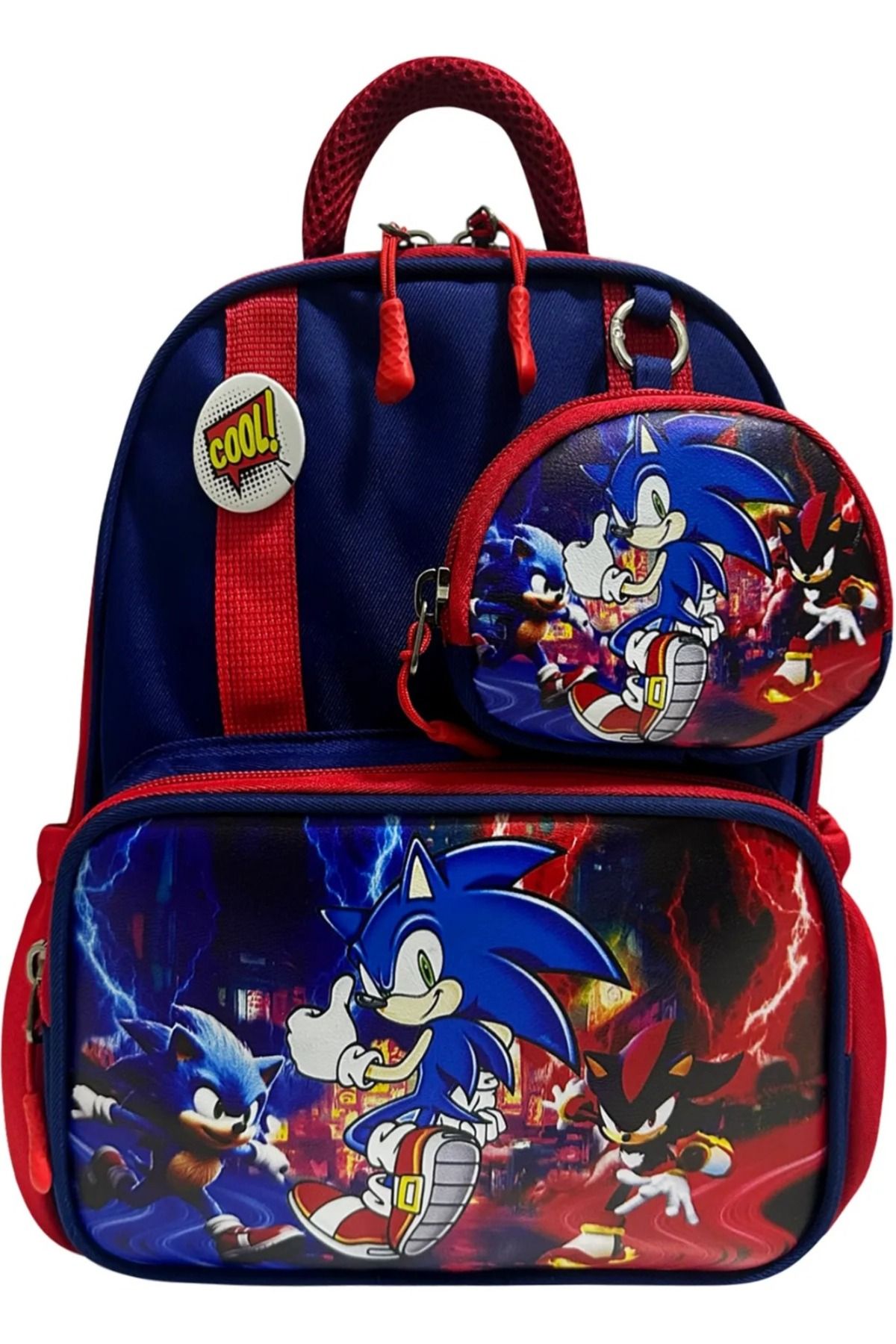 great bags Ultra Lüks Erkek Çocuk Sırt Destekli Suya Dayanıklı Kreş, Anaokulu Sırt Çantası Cüzdan Aksesuarlı