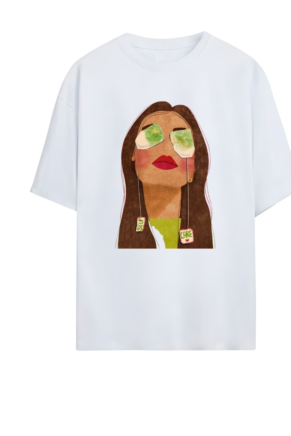 MAGORS GraffTee %100 Organik Pamuk Bisiklet Yaka Illustrasyon Baskılı Özel Tasarım T-shirt