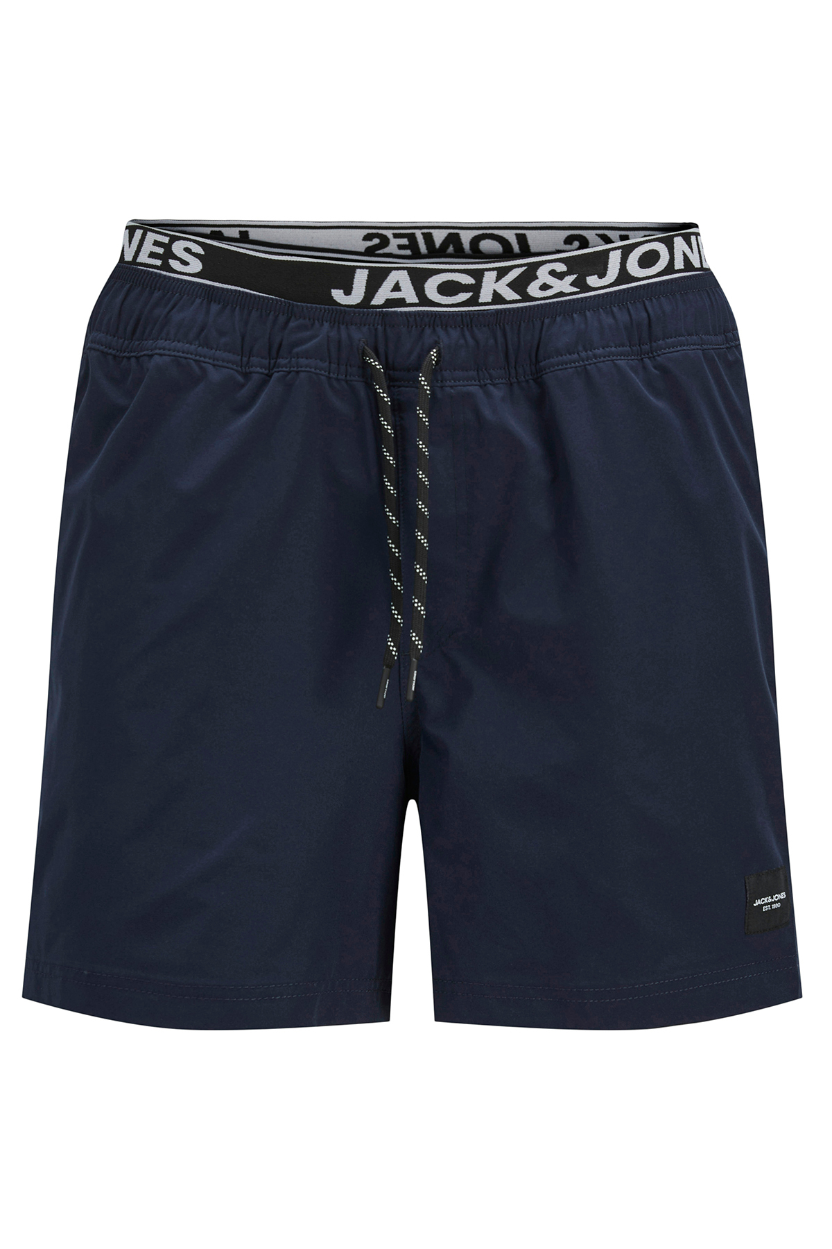 شورت مایو شنا مردانه طرح لوگو با کمر کشی - Maui مردانه راسته فاق نرمال | جک اند جونز Jack & Jones 12272949 - تصویر 7