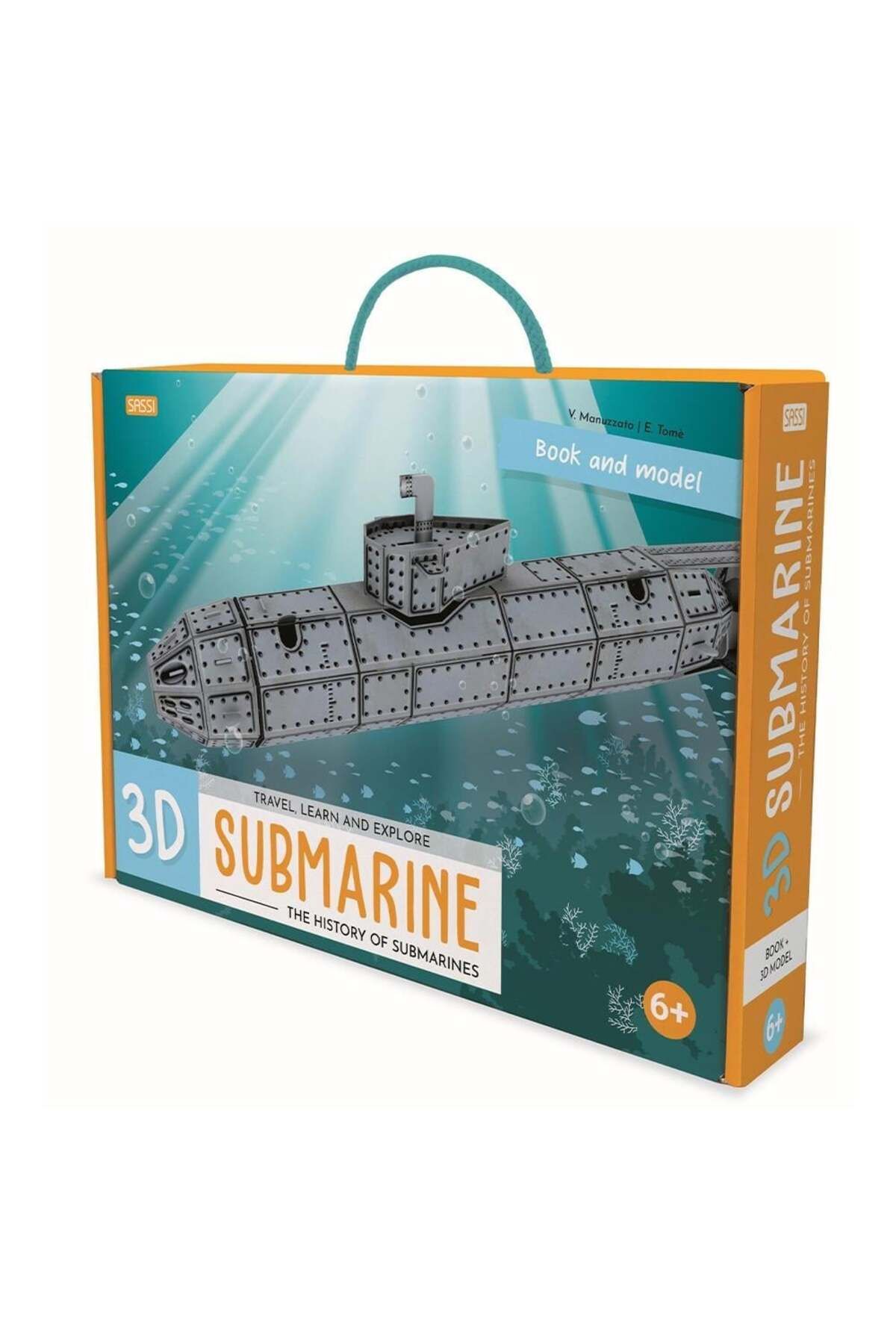 SASSI 3D Submarine -Book And 3D Model