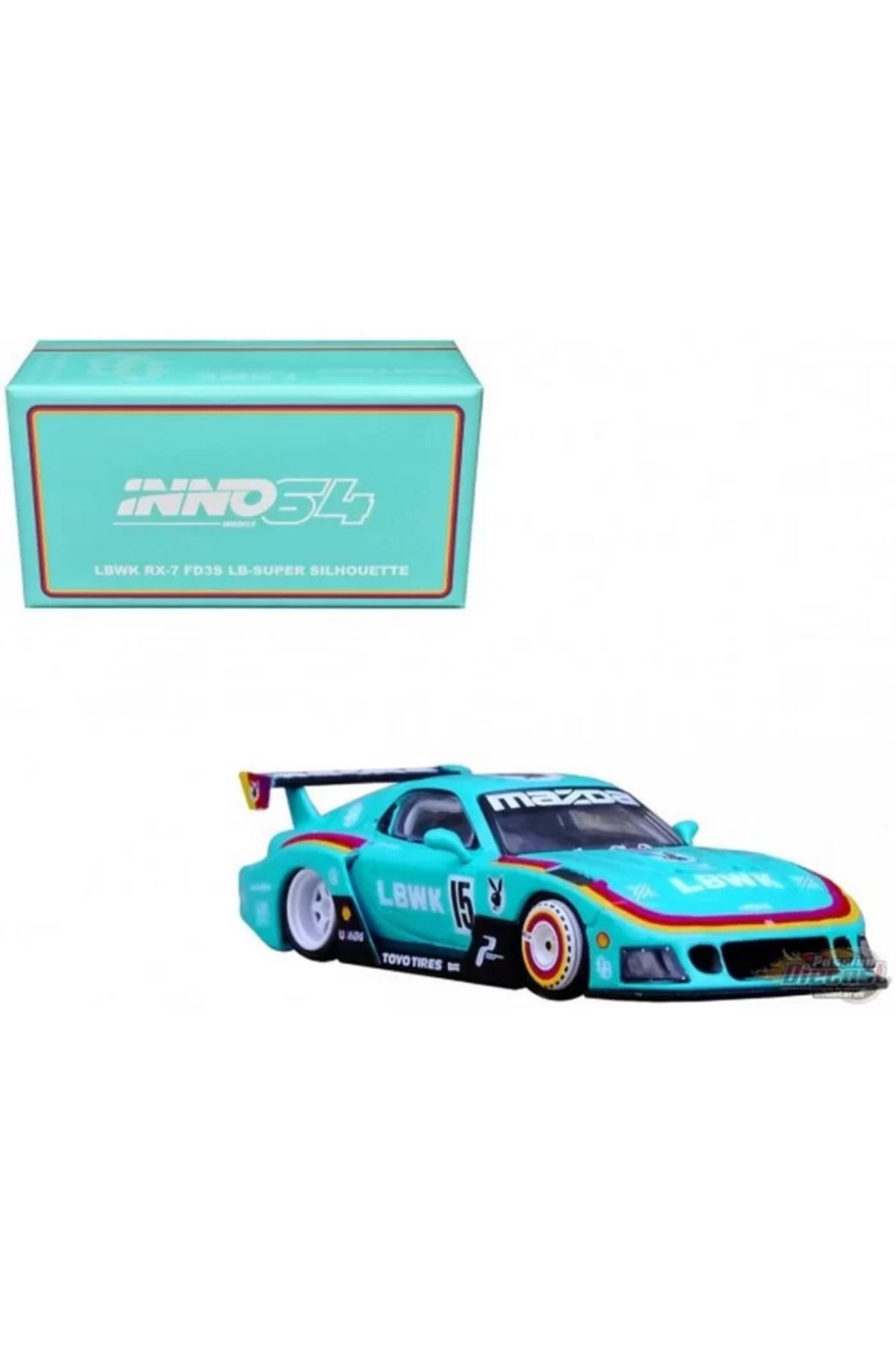 Angel Of Life Inno 1/64 LBWK RX7 LB-Super Silhoutte