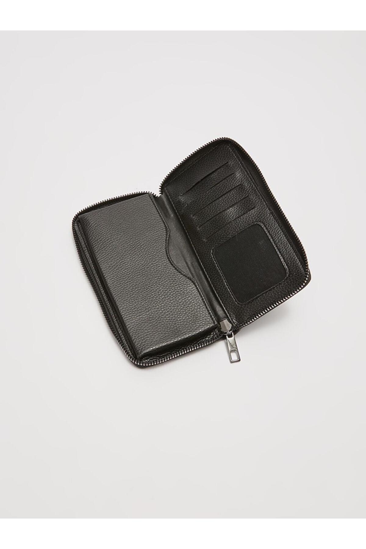 LC Waikiki-Leather Look Zippered Men's Wallet (S2) 4