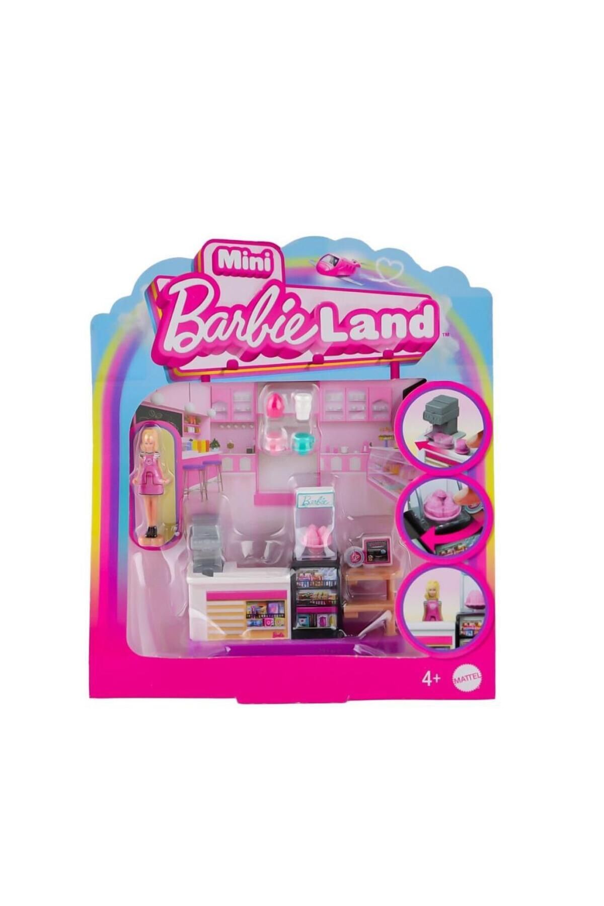 S PAZARIM Nessiworld JCR29 Mini Barbieland Bebek ve Oyun Seti Serisi